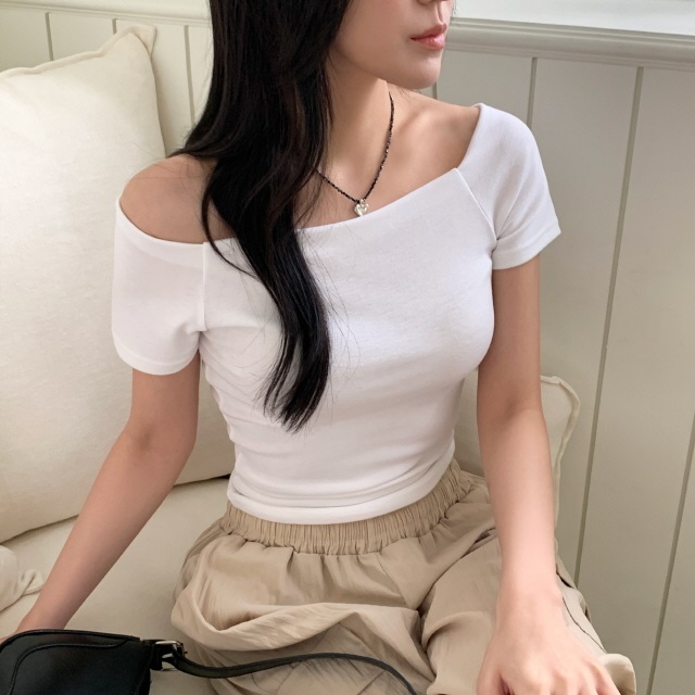 オフショル半袖Tシャツ | 詳細画像8