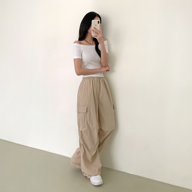 オフショル半袖Tシャツ | 詳細画像9