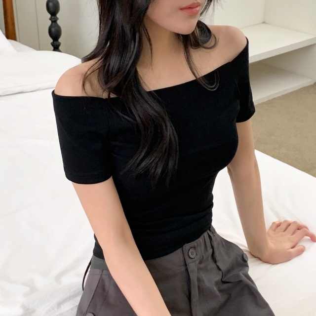 オフショル半袖Tシャツ | 詳細画像17