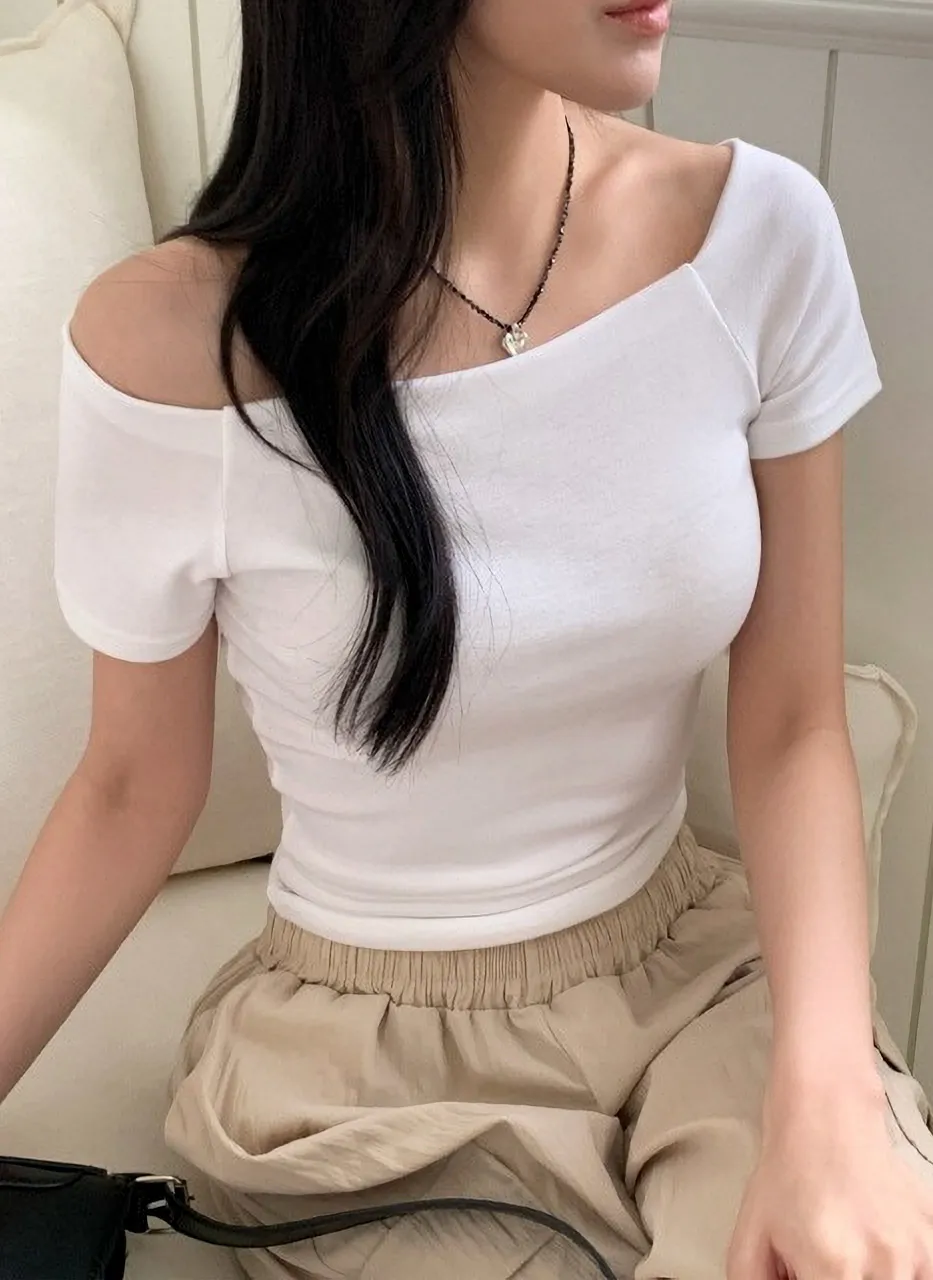オフショル半袖Tシャツ | 詳細画像1