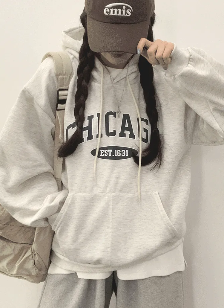 CHICAGOパーカー | withhuilin | 詳細画像1