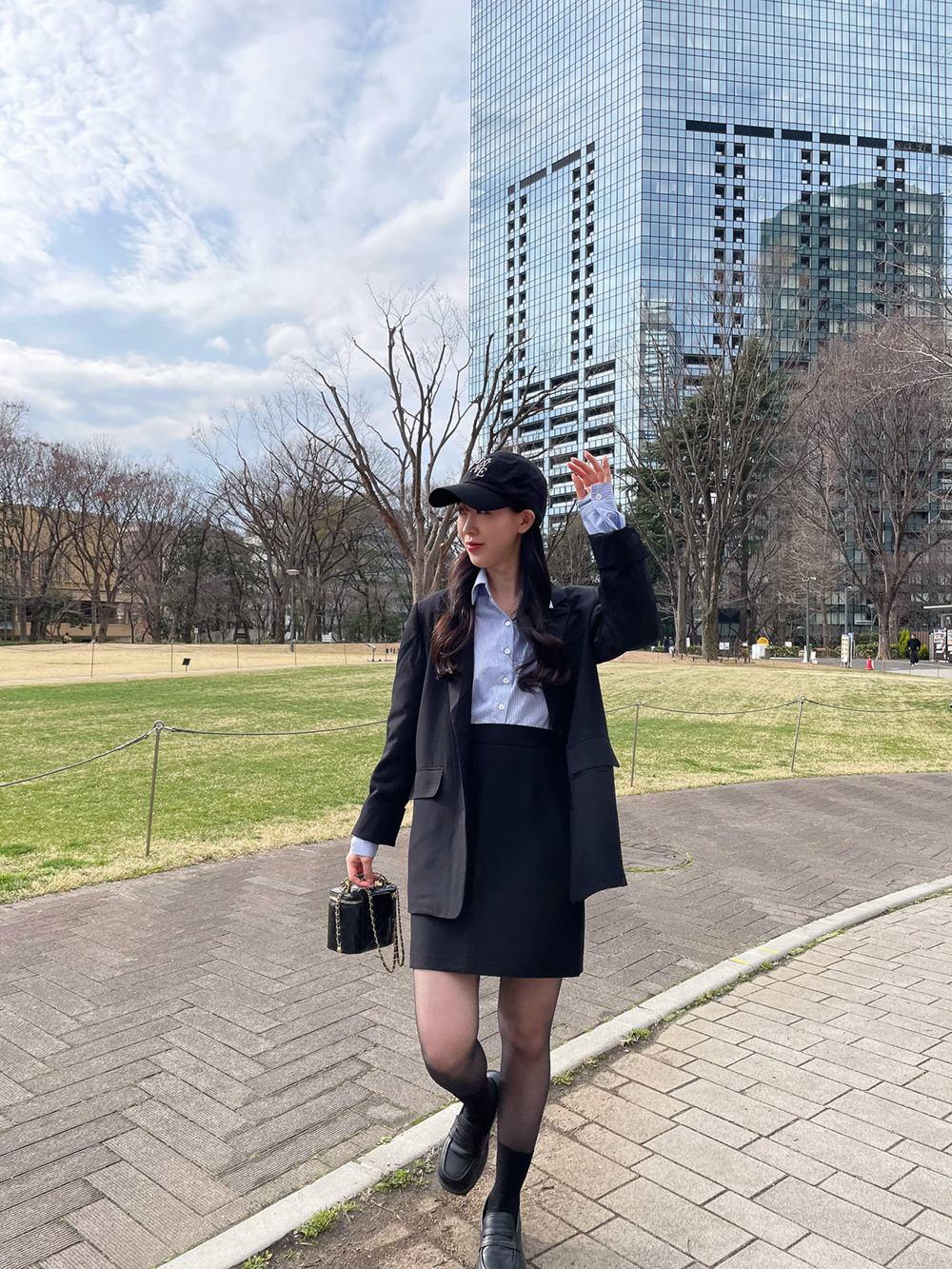 刺繡ストライプクロップドシャツ | 詳細画像16