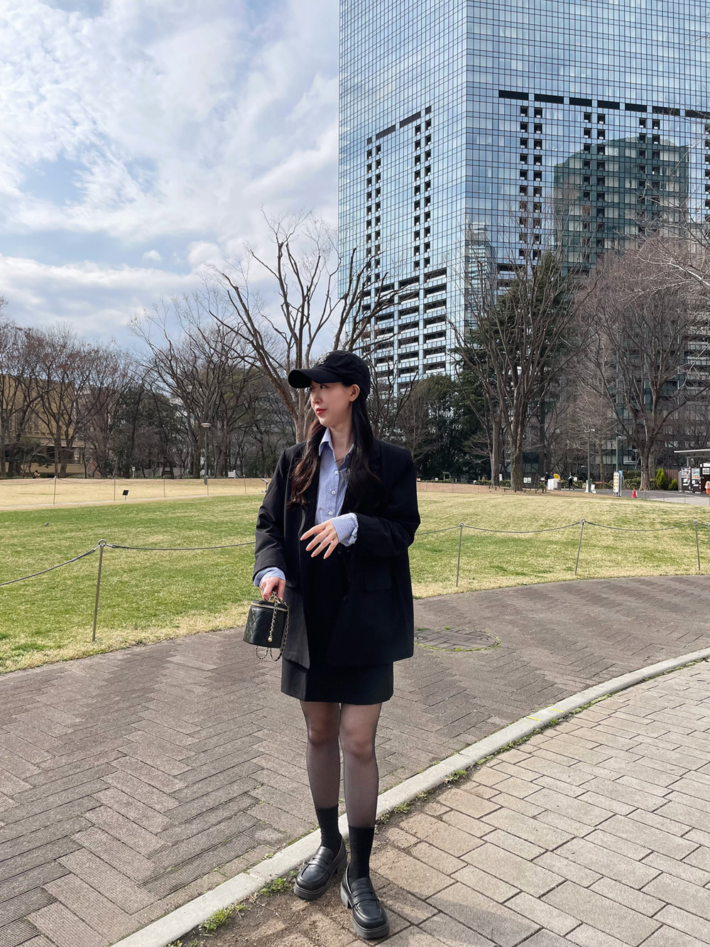 刺繡ストライプクロップドシャツ | 詳細画像17