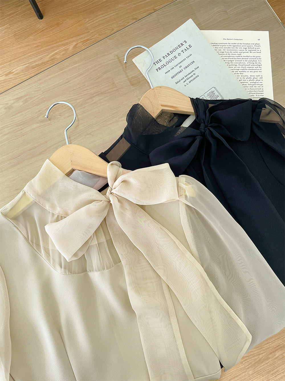 シアーリボンネックワンピース | 詳細画像14