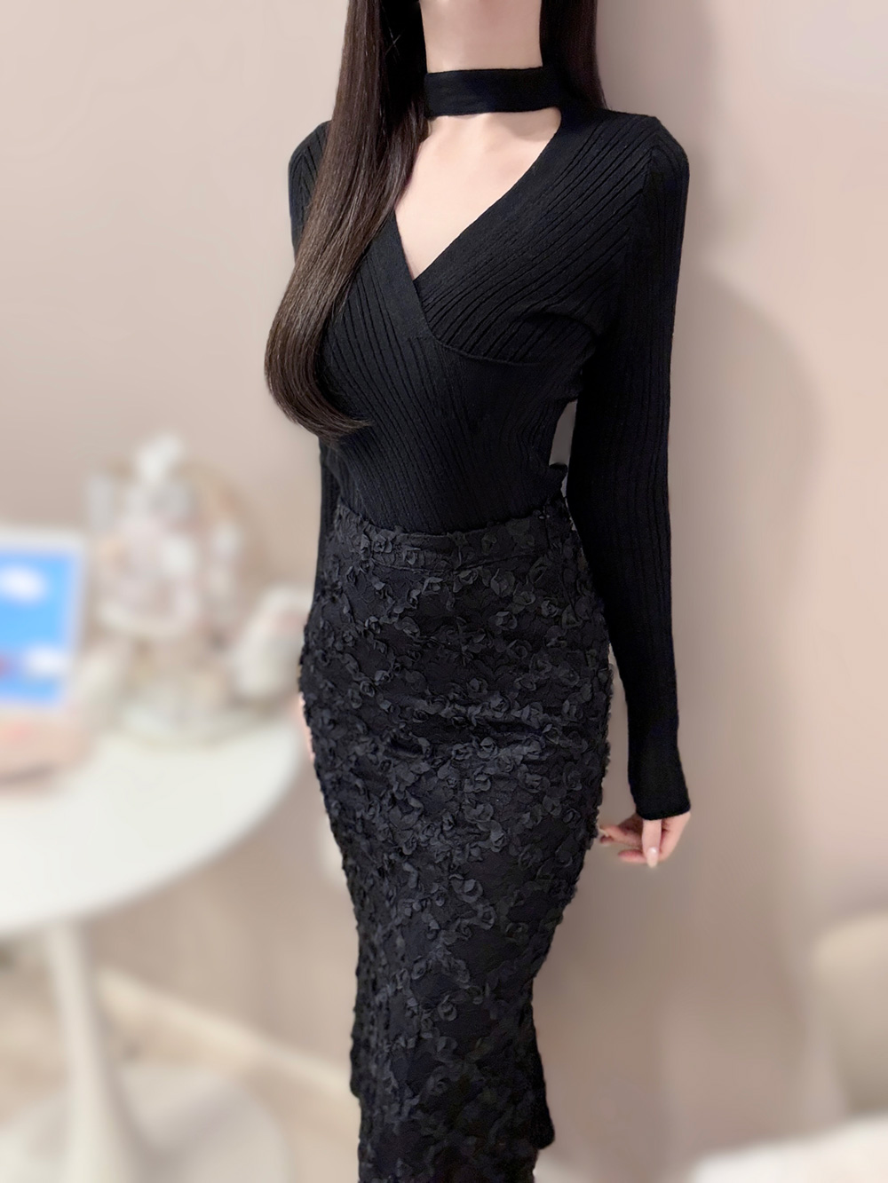 フラワーマーメイドスカート | 詳細画像4