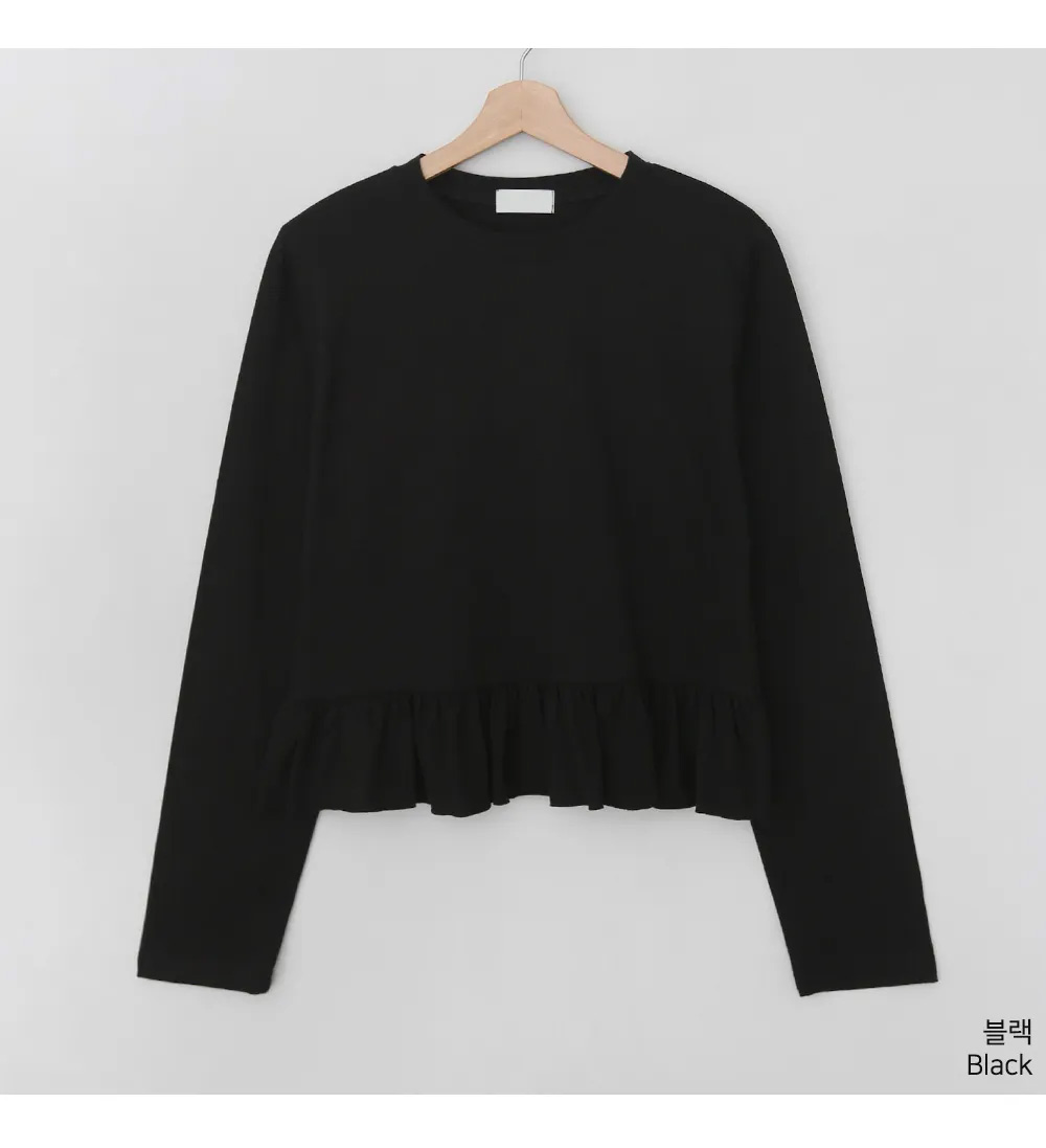 フリルヘムロングスリーブTシャツ | 詳細画像16