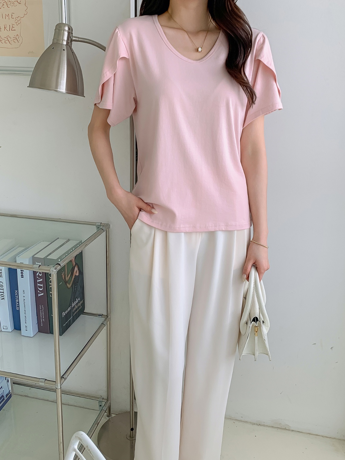 チューリップハーフスリーブTシャツ | 詳細画像5