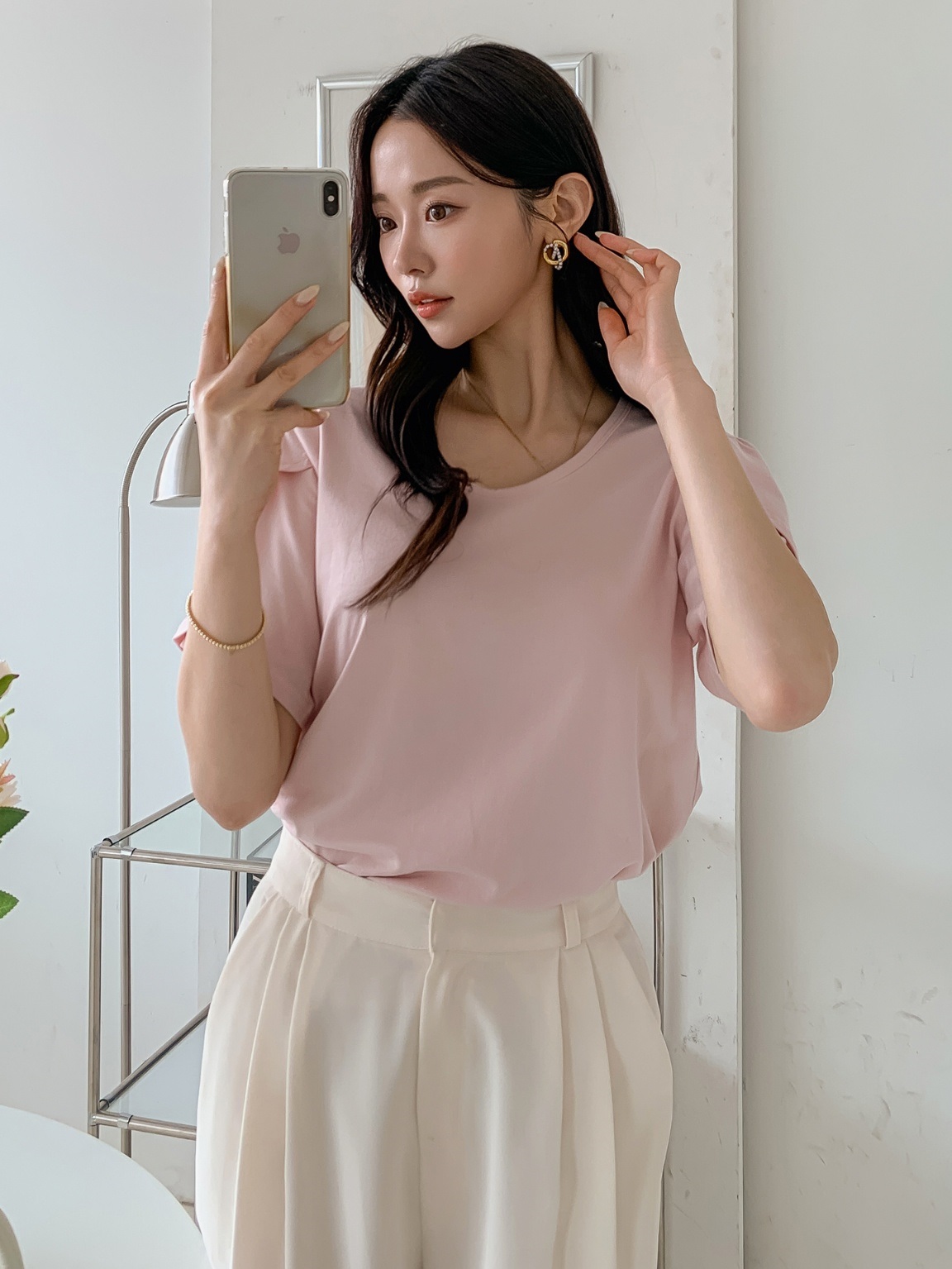 チューリップハーフスリーブTシャツ | 詳細画像15