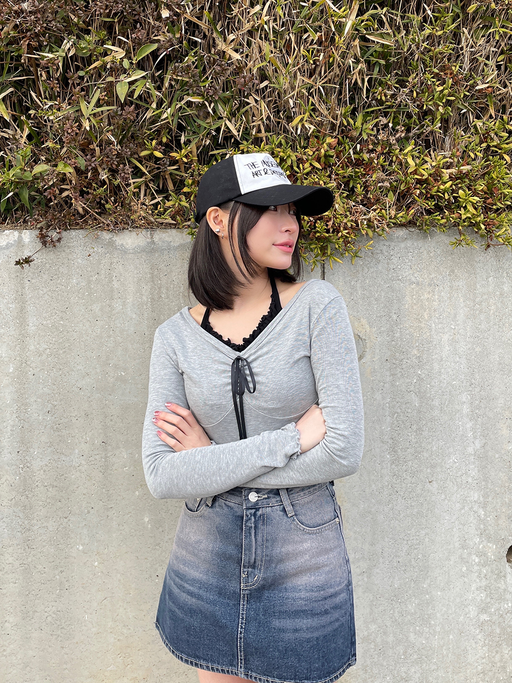 レースホルターレイヤードリボンTシャツ | 詳細画像6
