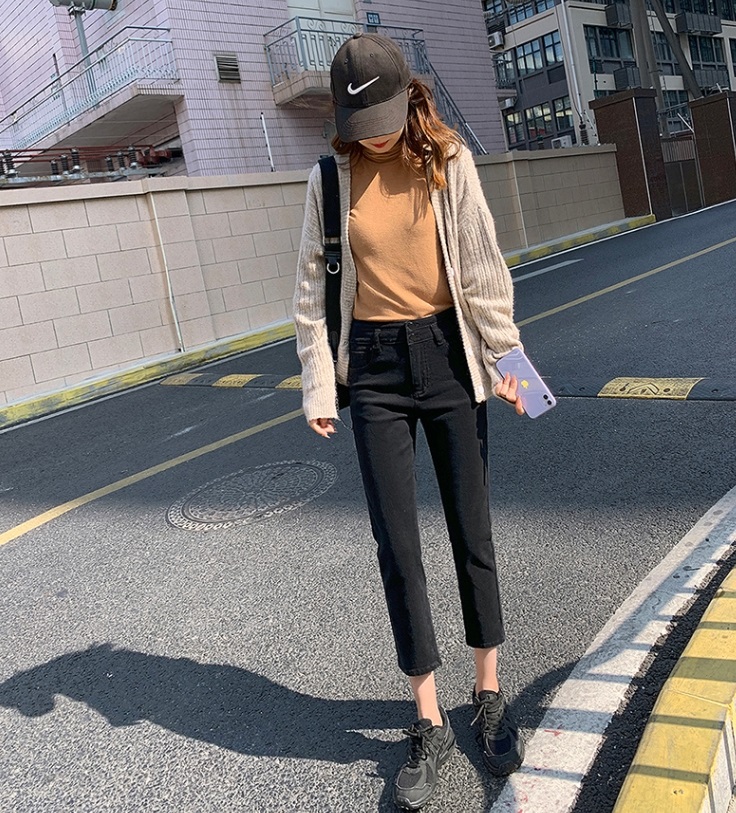 ツーボタンクロップドスリムストレートパンツ | 詳細画像2