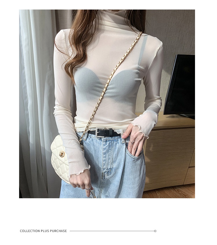 メロウハイネックシースルーTシャツ | 詳細画像7
