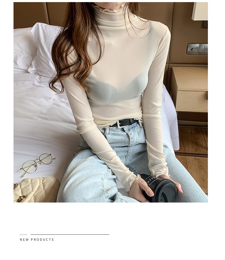 メロウハイネックシースルーTシャツ | 詳細画像9