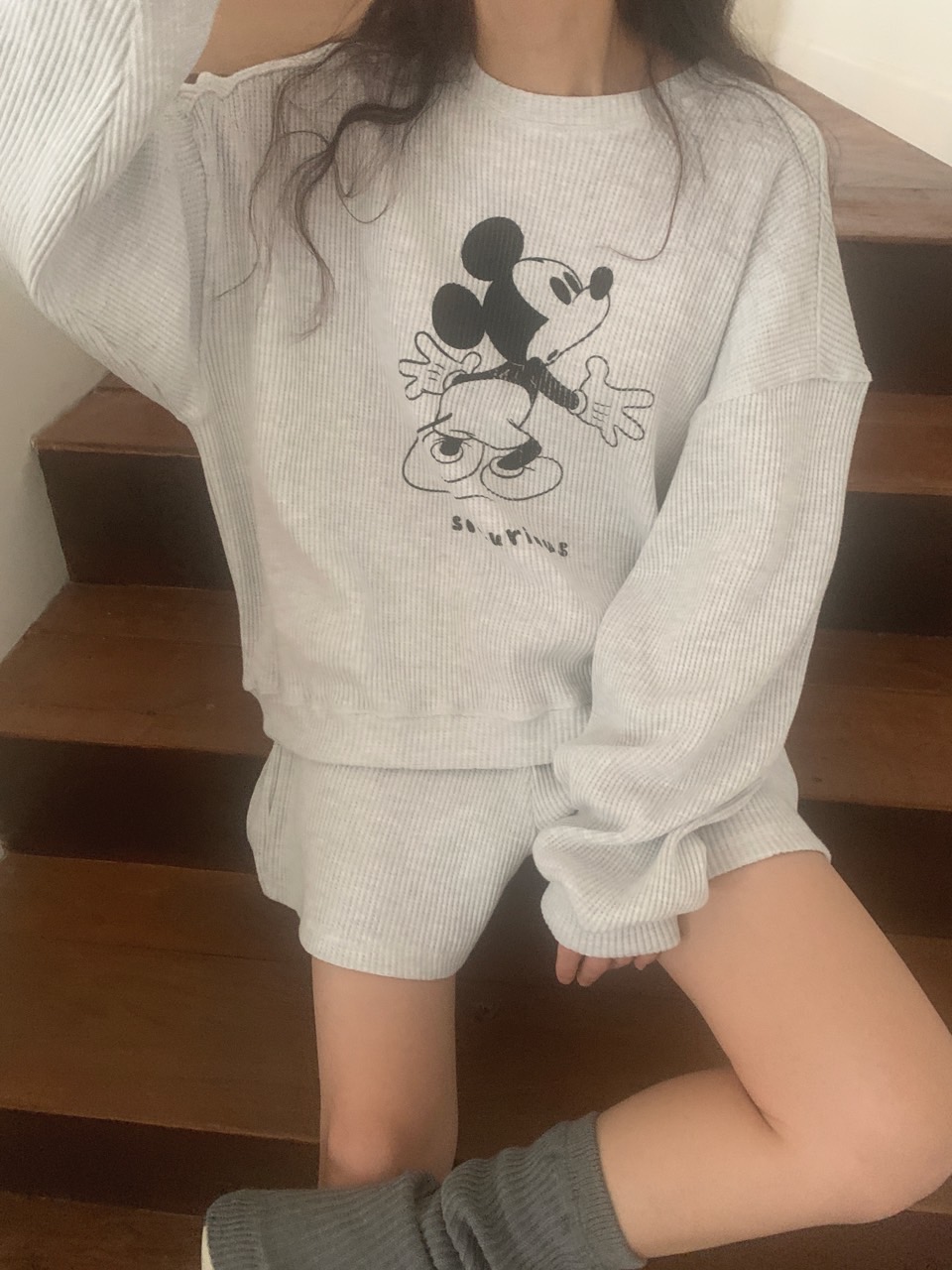 *Disney*リブミッキースウェット | 詳細画像2