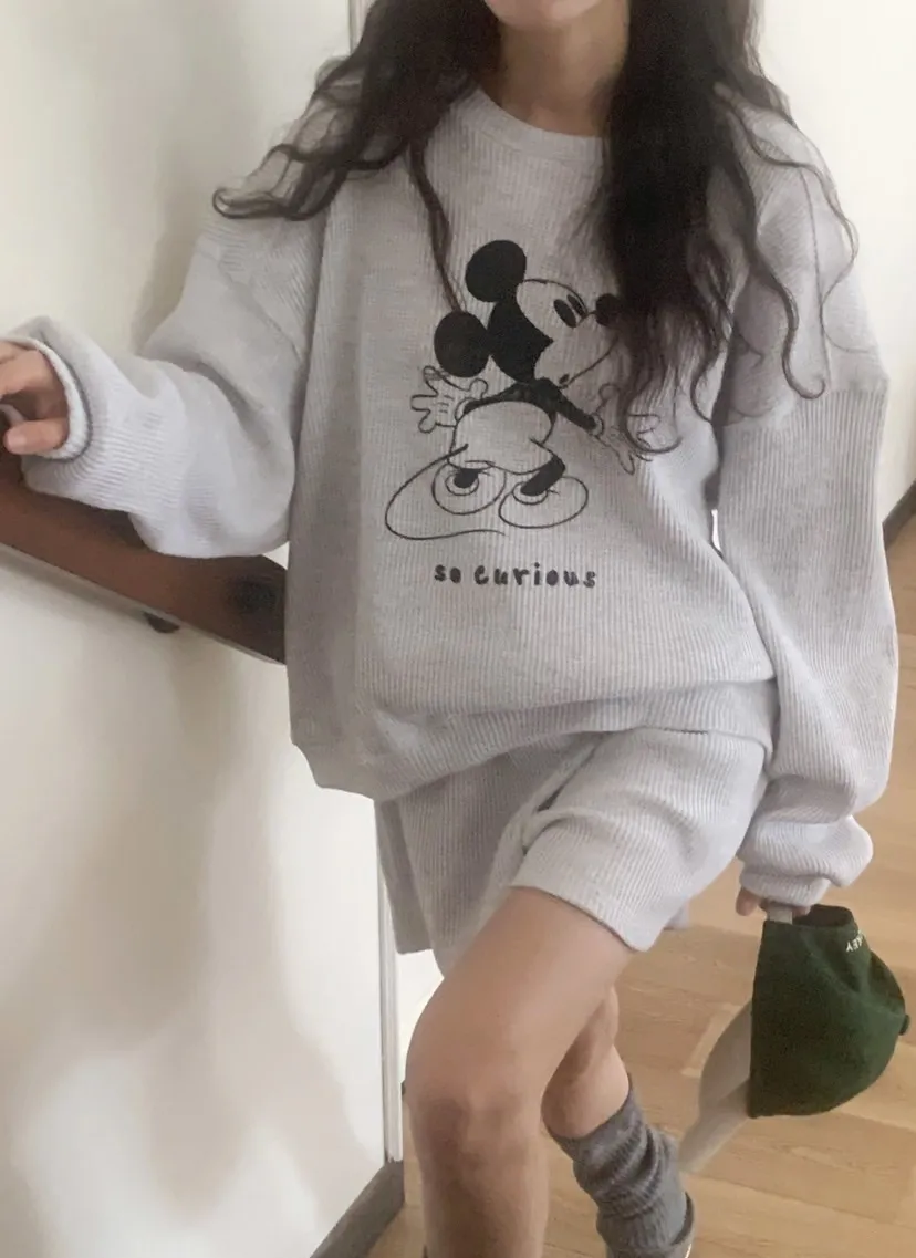 *Disney*リブミッキースウェット | 詳細画像1
