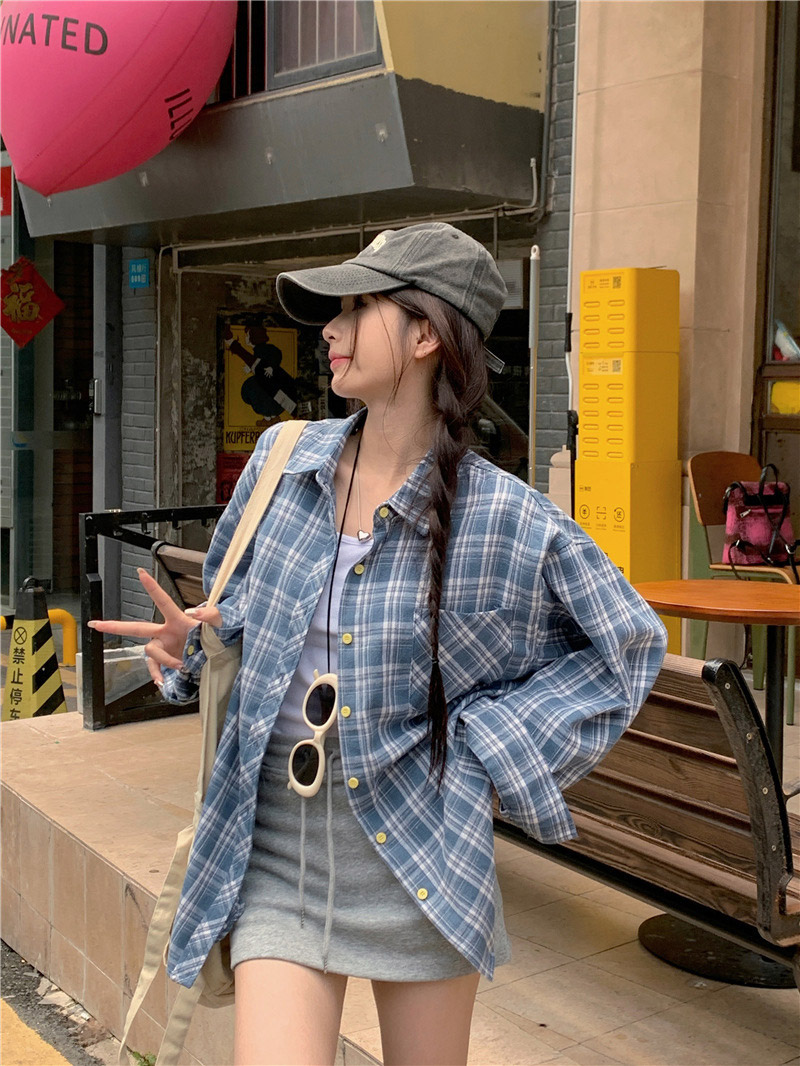 ボクシーポケットチェックシャツ | 詳細画像26