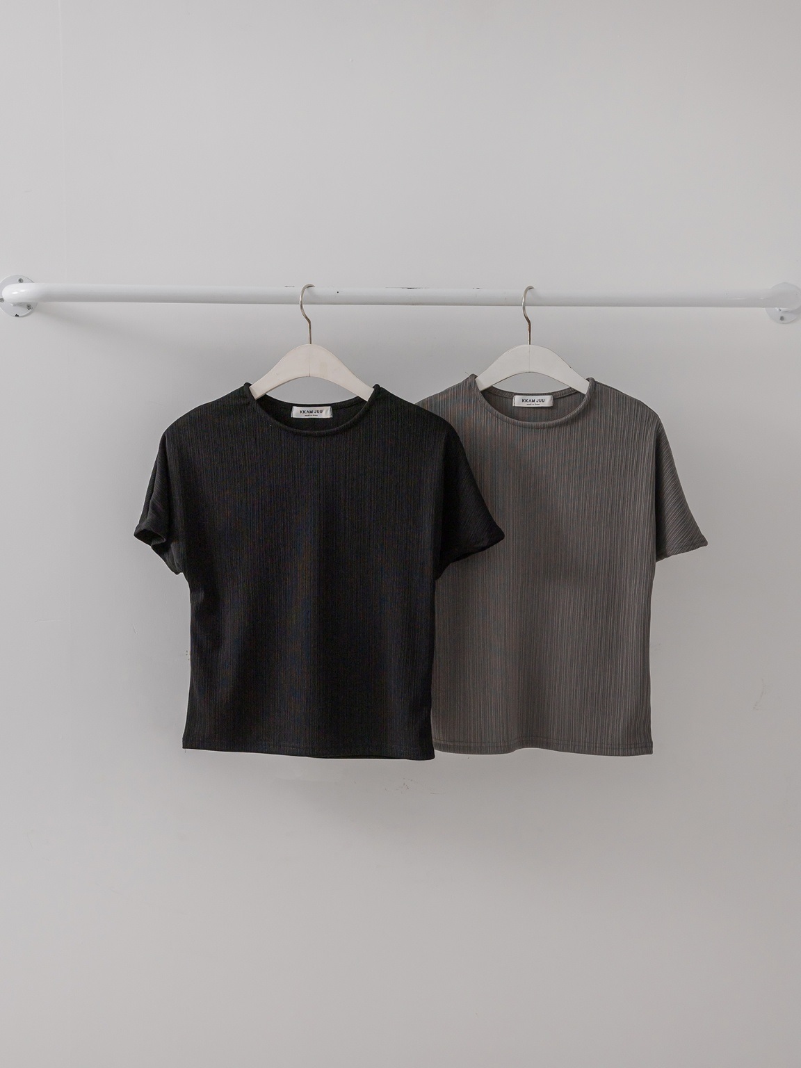 リブフレンチスリーブTシャツ | 詳細画像9