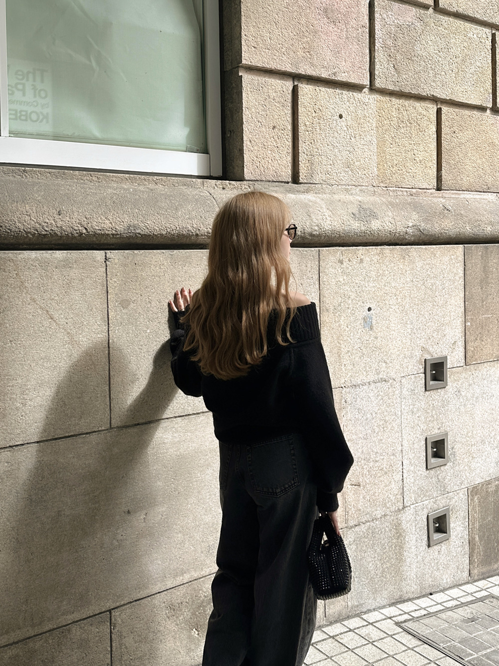 オフショルダールーズニット | 詳細画像5