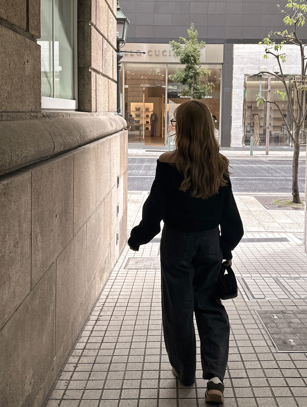 オフショルダールーズニット | 詳細画像11