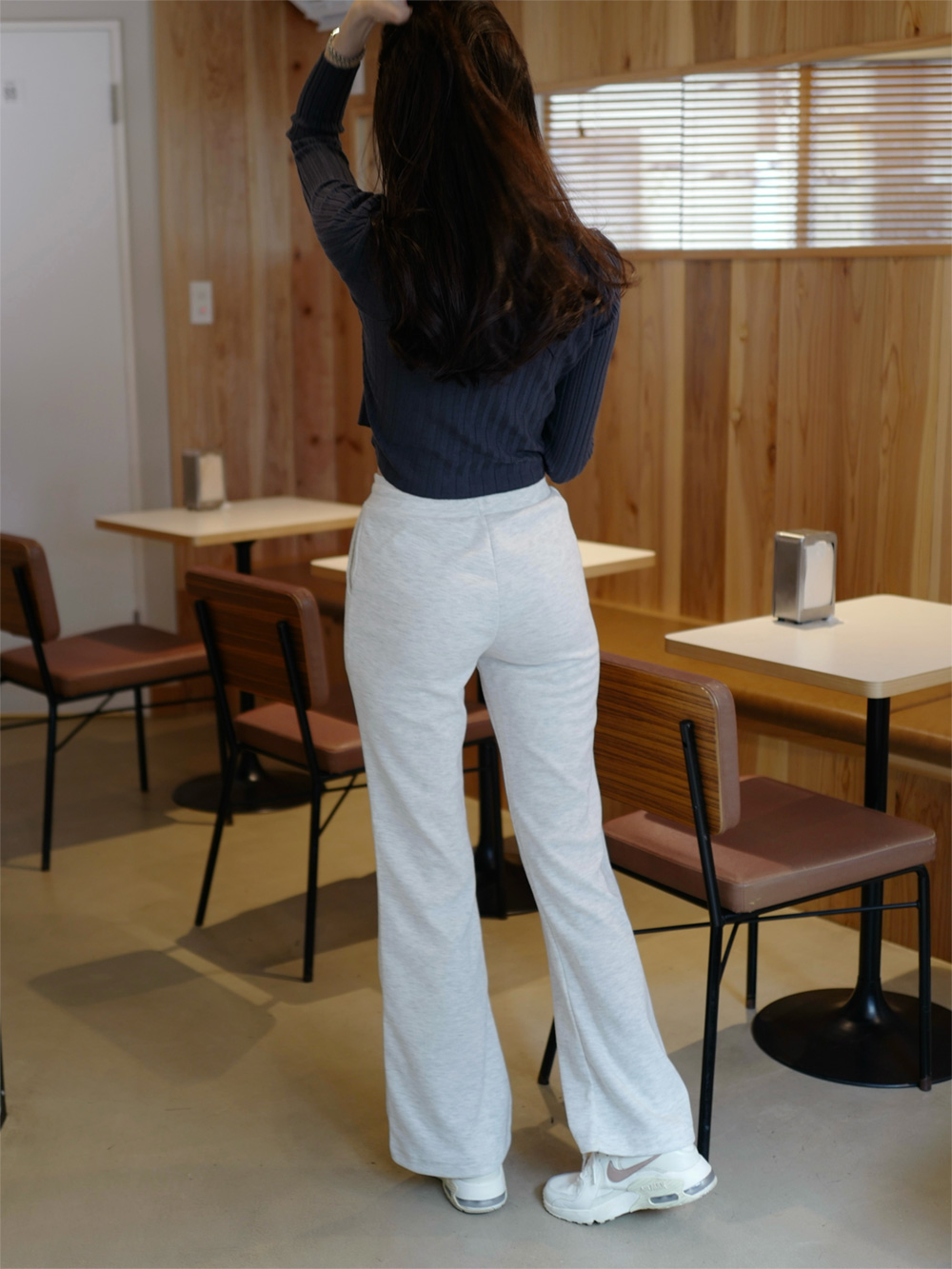 2TYPEドロストスリムフレアパンツ | 詳細画像14