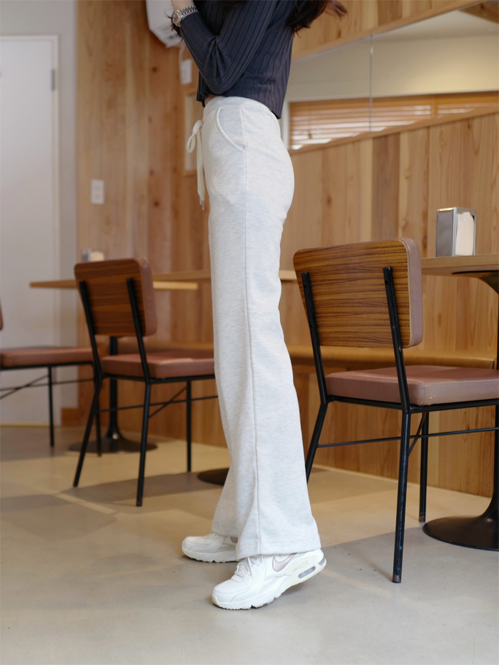 2TYPEドロストスリムフレアパンツ | 詳細画像15