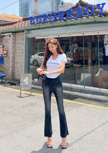 LONDONロゴUネックスリム半袖Tシャツ | 詳細画像7