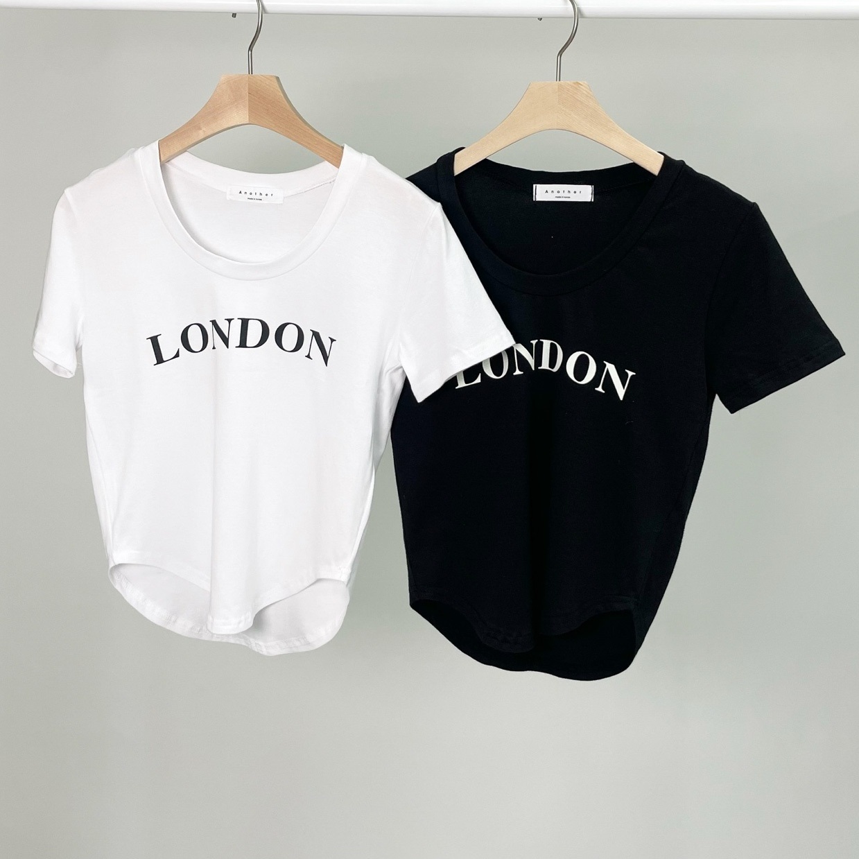 LONDONロゴUネックスリム半袖Tシャツ | 詳細画像8