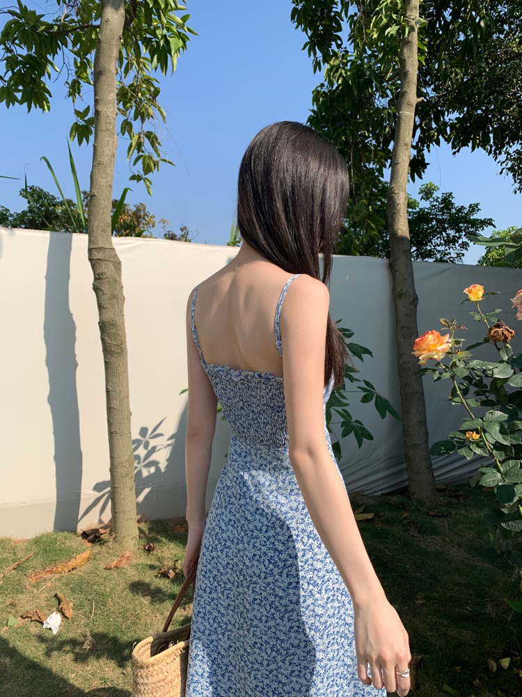 小花柄Aラインキャミワンピース | 詳細画像8