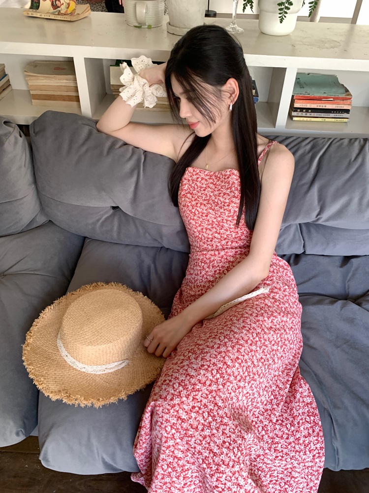 小花柄Aラインキャミワンピース | 詳細画像25