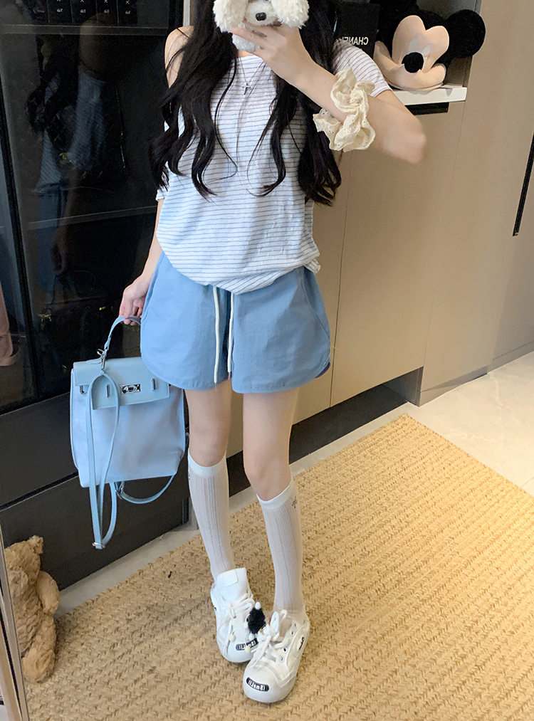 ドロストラウンドヘムショートパンツ | 詳細画像3