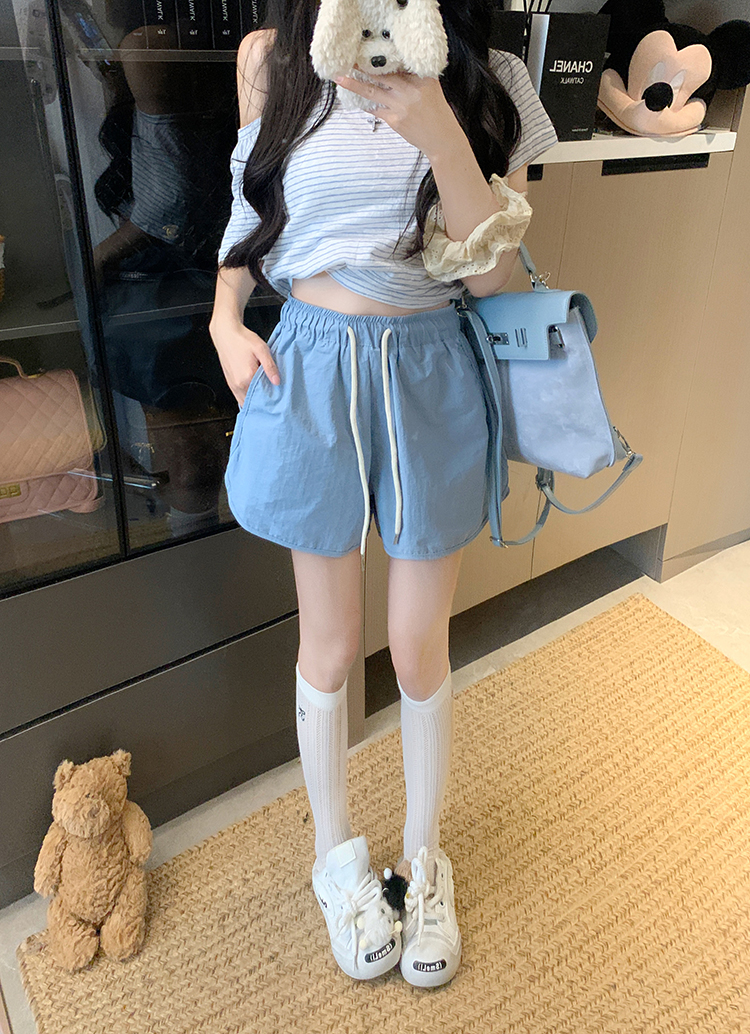 ドロストラウンドヘムショートパンツ | 詳細画像4