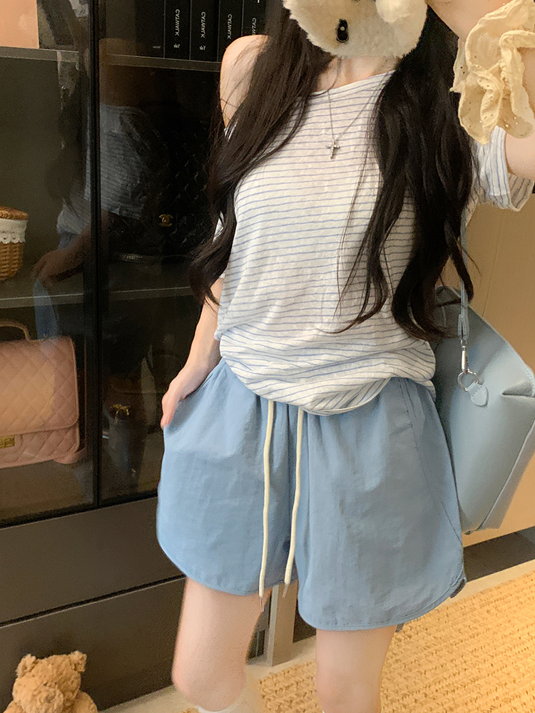 ドロストラウンドヘムショートパンツ | 詳細画像7