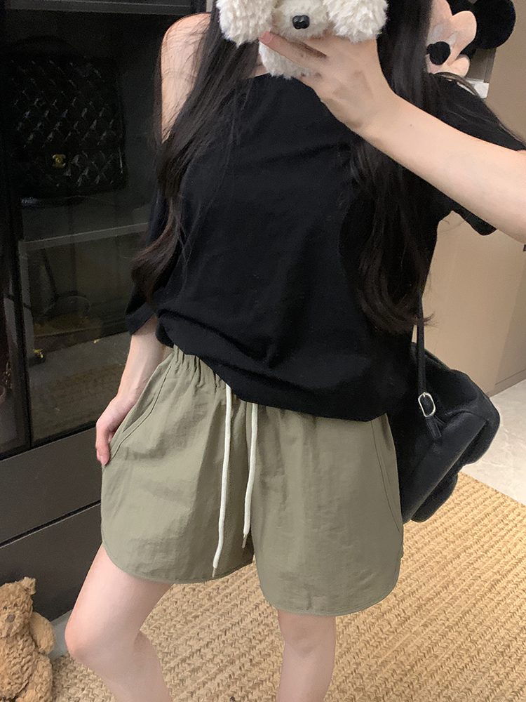 ドロストラウンドヘムショートパンツ | 詳細画像10