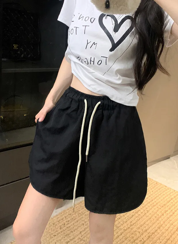ドロストラウンドヘムショートパンツ | 詳細画像1