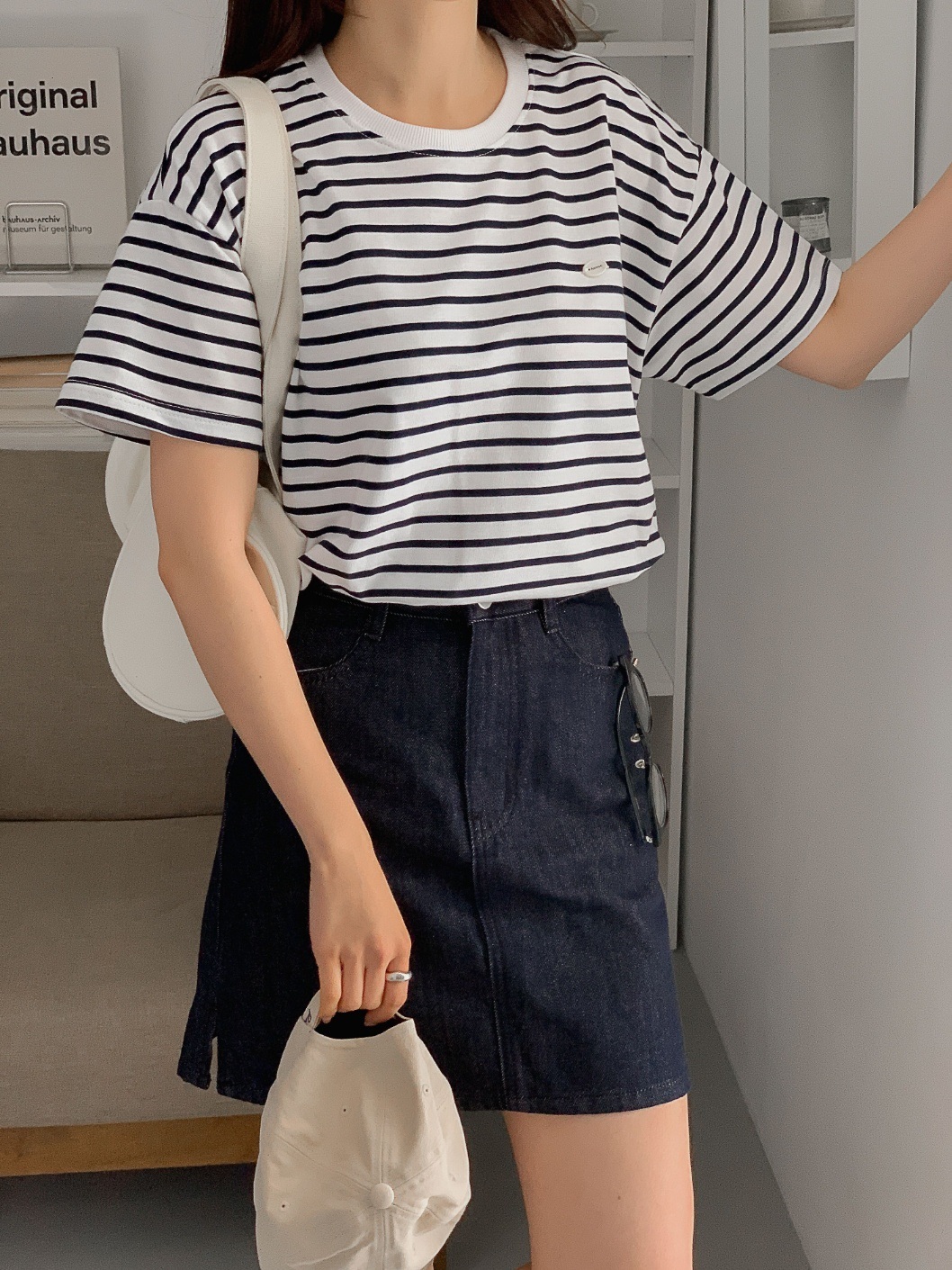 チャームボーダー半袖Tシャツ | 詳細画像2