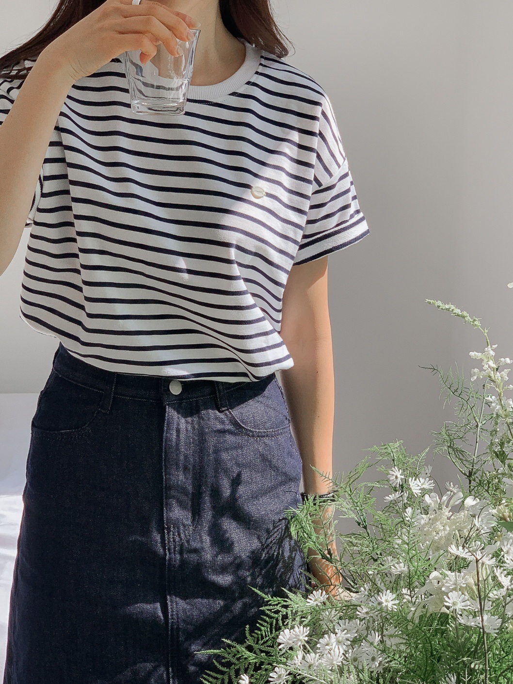 チャームボーダー半袖Tシャツ | 詳細画像3
