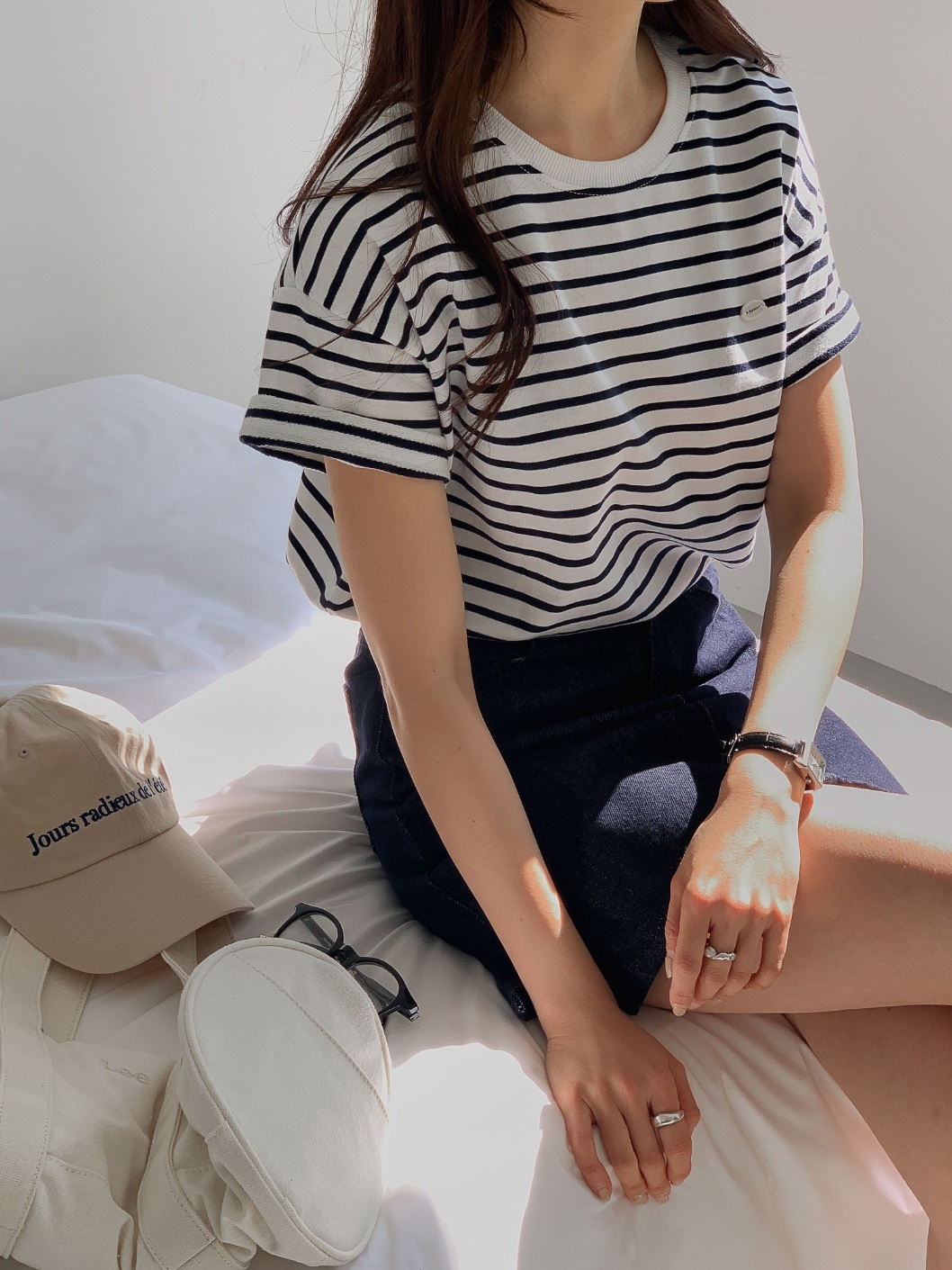 チャームボーダー半袖Tシャツ | 詳細画像8