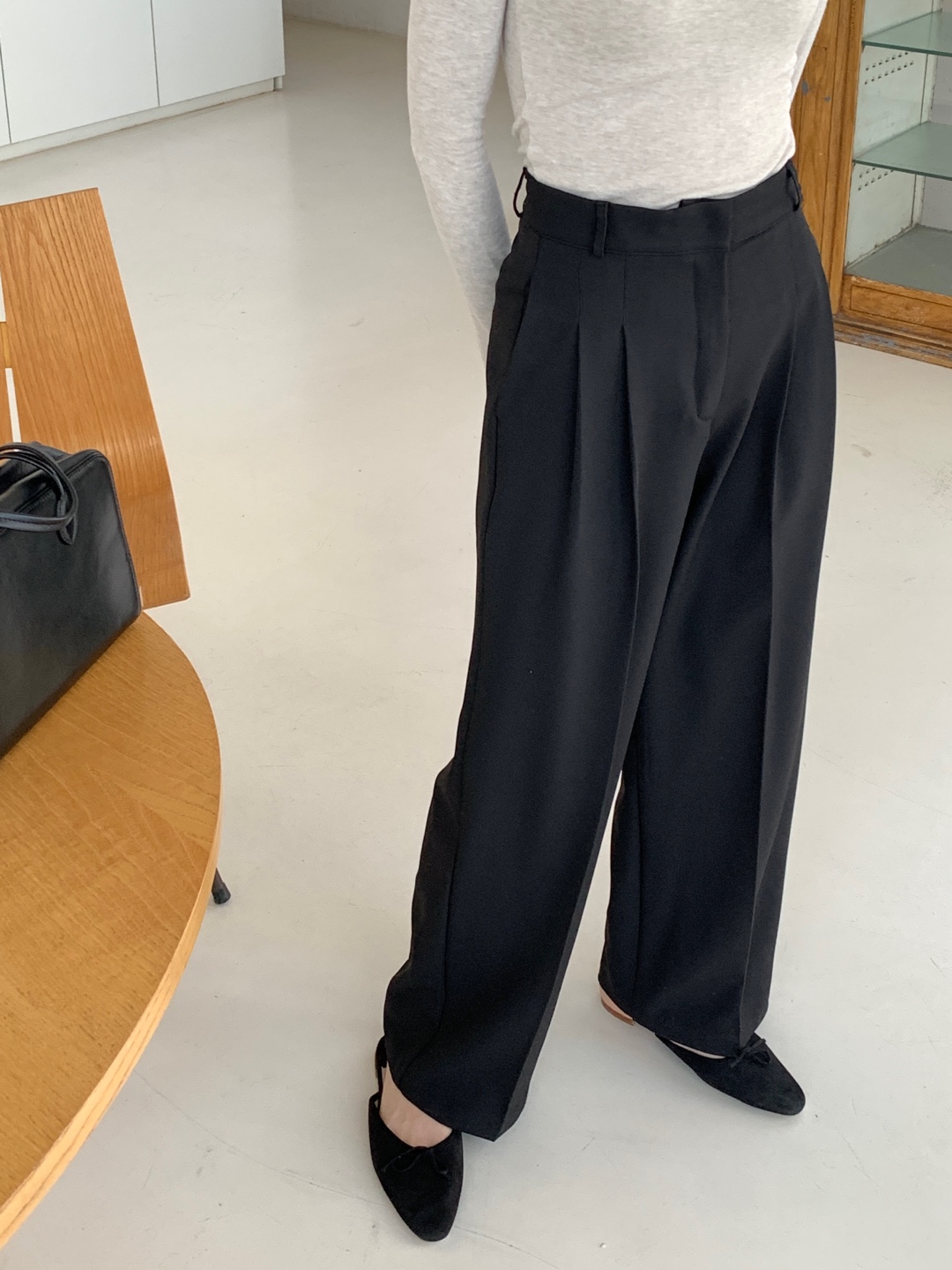 ツータックワイドストレートスラックス | 詳細画像6