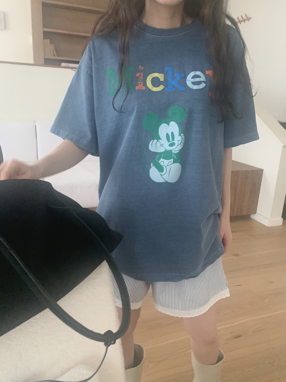 *Disney*ミッキープリント半袖Tシャツ | 詳細画像2