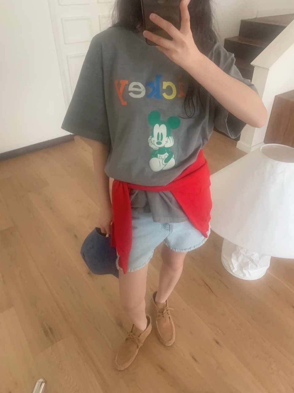 *Disney*ミッキープリント半袖Tシャツ | 詳細画像6
