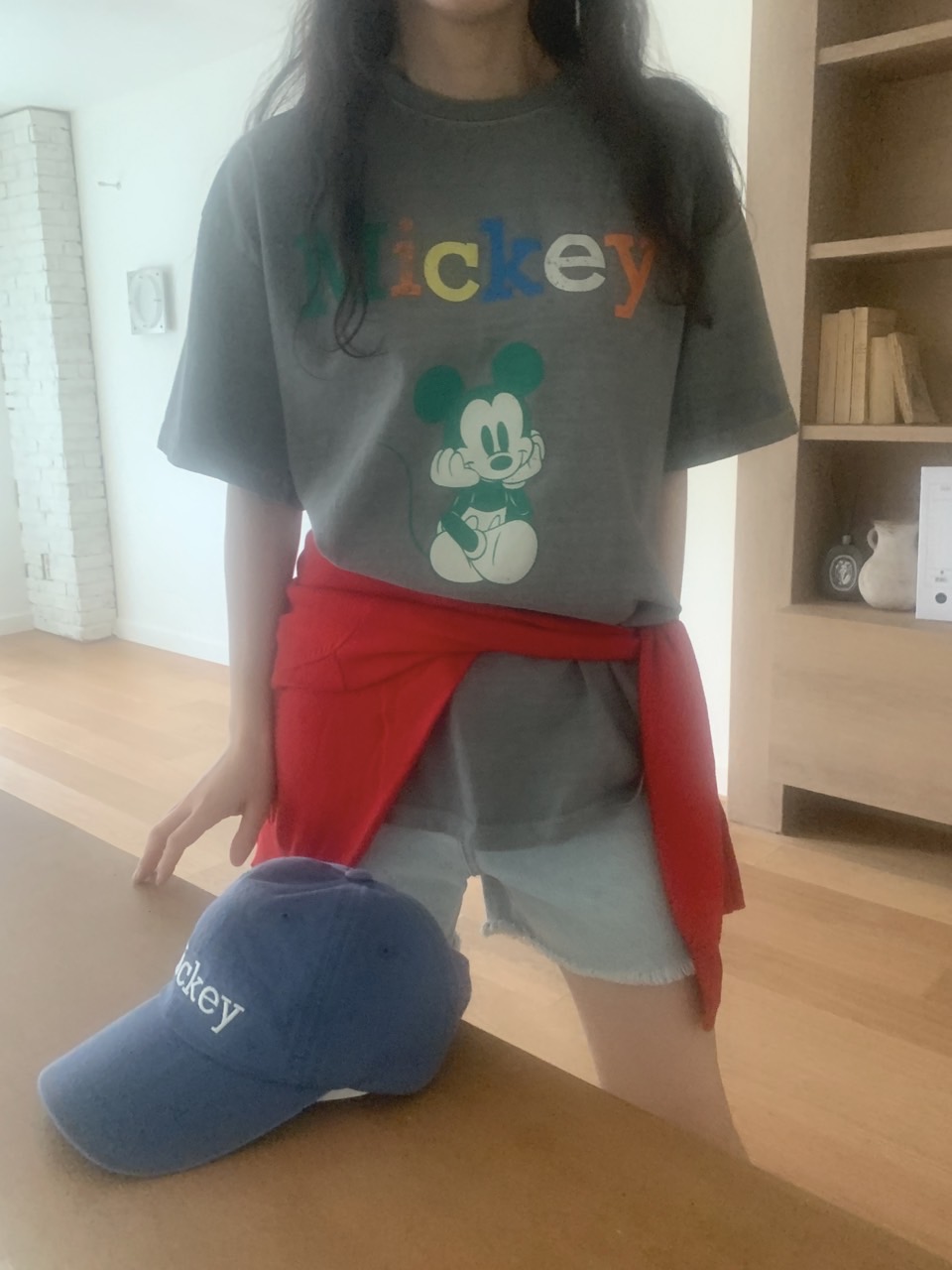 *Disney*ミッキープリント半袖Tシャツ | 詳細画像9