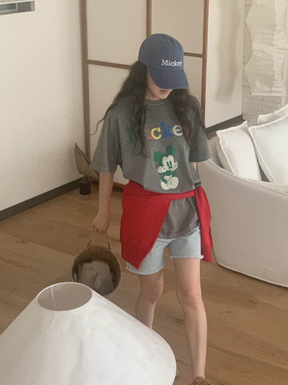 *Disney*ミッキープリント半袖Tシャツ | 詳細画像10