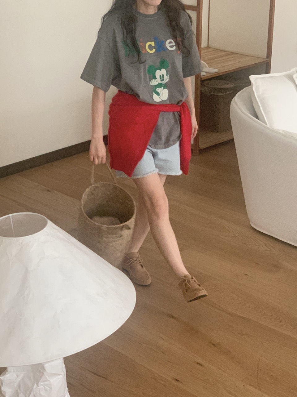*Disney*ミッキープリント半袖Tシャツ | 詳細画像13