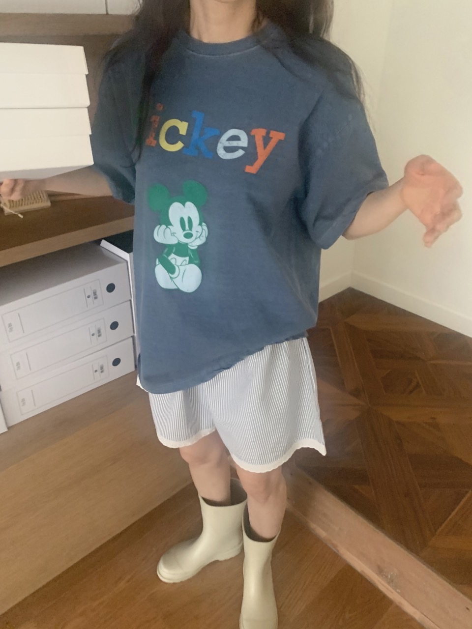 *Disney*ミッキープリント半袖Tシャツ | 詳細画像25
