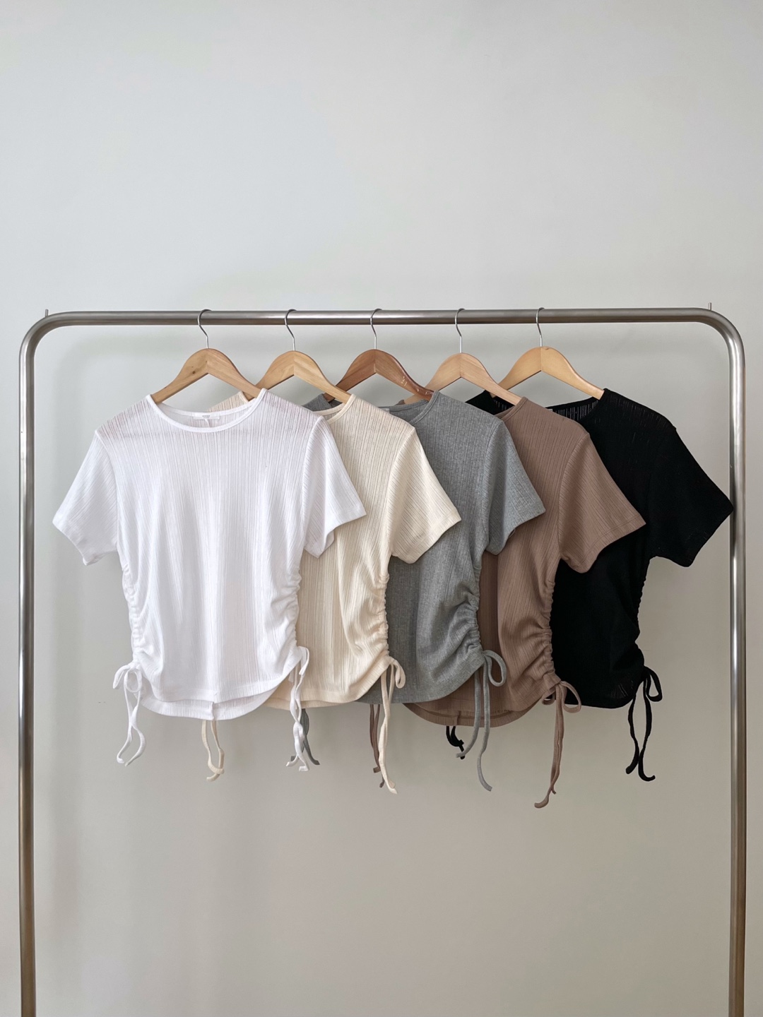 ドロストパンチングリブ半袖Tシャツ | 詳細画像21