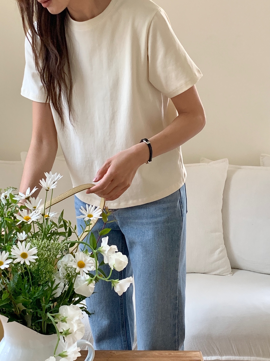 ラウンドネック半袖Tシャツ | 詳細画像2