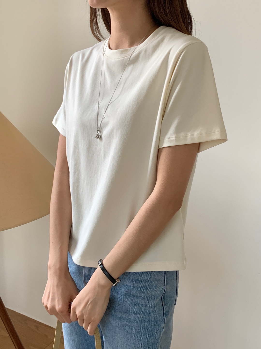 ラウンドネック半袖Tシャツ | 詳細画像6