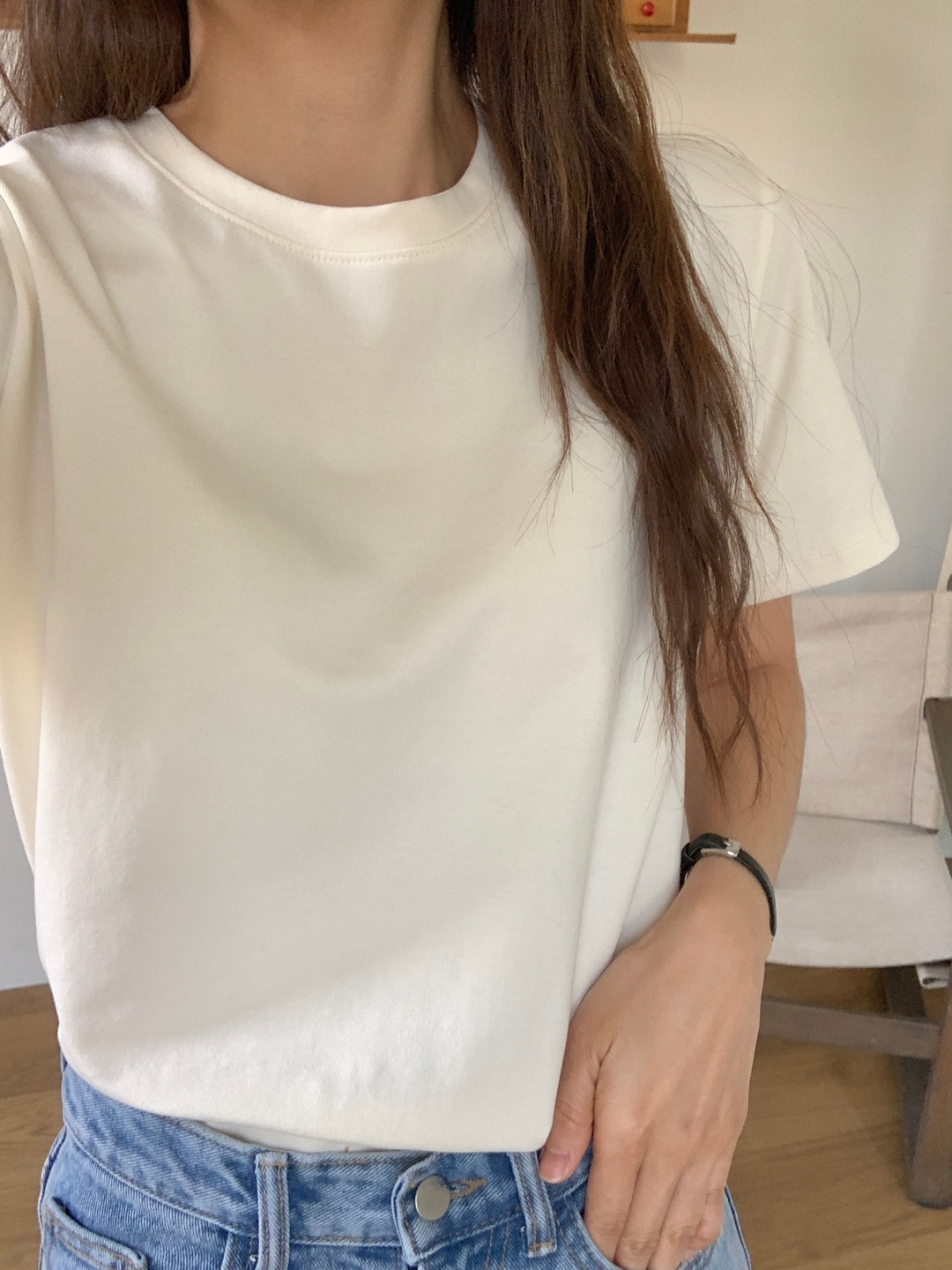 ラウンドネック半袖Tシャツ | 詳細画像18