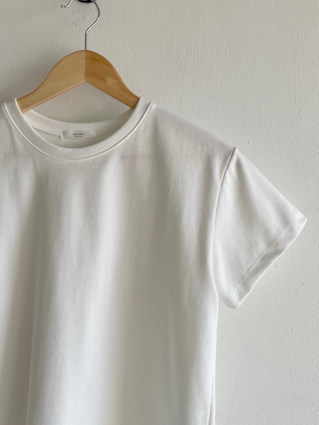 ラウンドネッククロップド半袖Tシャツ | 詳細画像20