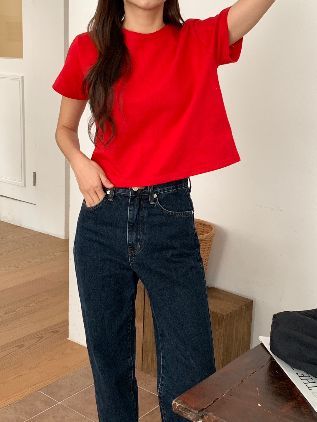パンチングクロップド半袖Tシャツ | 詳細画像6