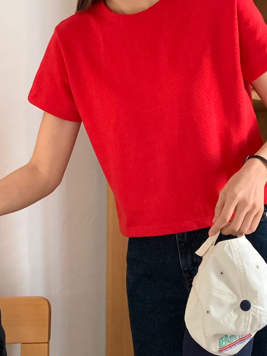 パンチングクロップド半袖Tシャツ | 詳細画像19